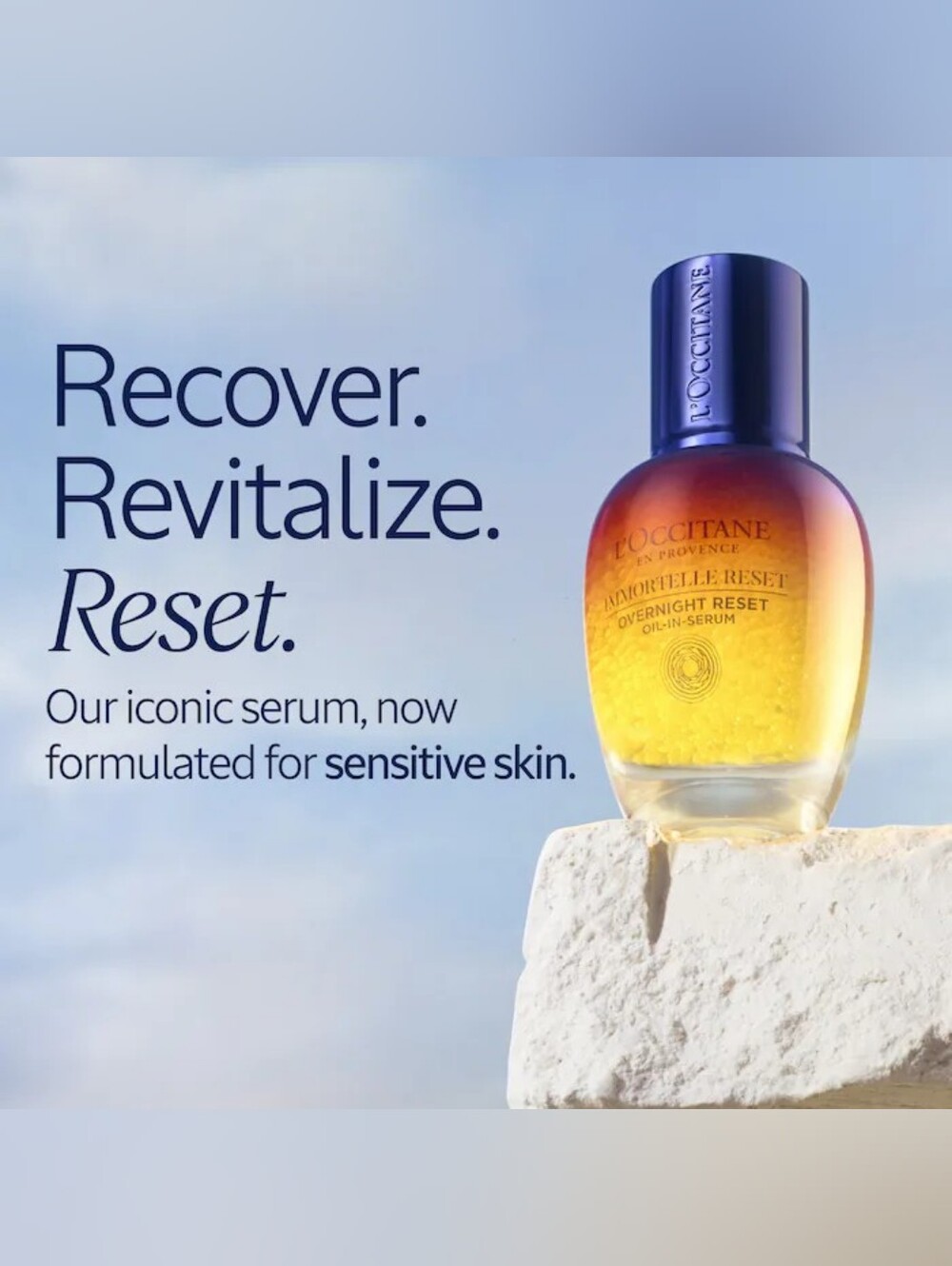 L'Occitane Age-Defying  Immortelle Overnight Reset Night Oil-In Serum - Picture 2 of 6